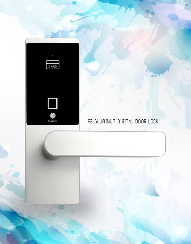 Smart Biometric Fingerprint RFID card Lock,Home Fingerprint Door Lock TASRDC Keyless fingerprint lock F2