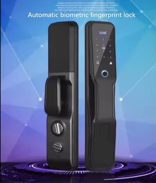 Automatic Door lock Wifi Tuya smart app control Smart Home fingerprint passcode door lock