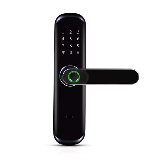 New model smart home wifi lock tuya ttlock door lock app control fingerprint password locks