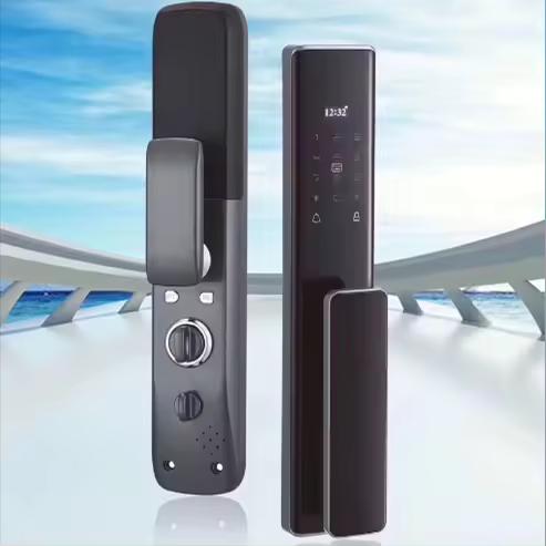 Factory Price Intelligent Remote Control WiFi Fingerprint Digital Residence Password Card Key Tuya Smart Door Lock