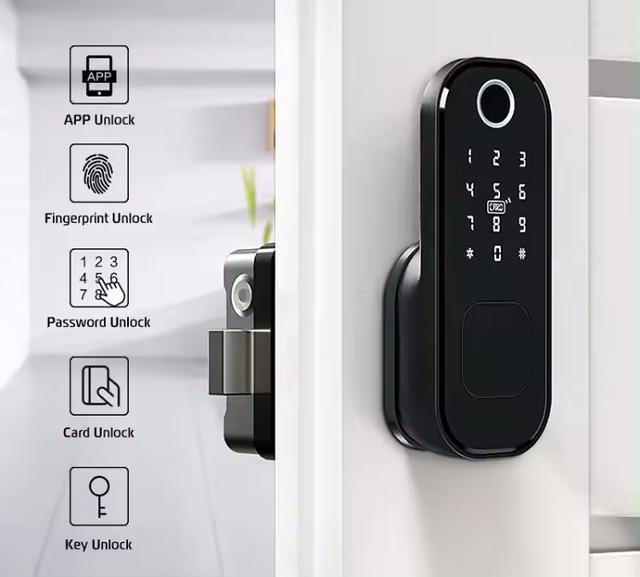 Smart wifi lock ttlock tuya smart life app Access control door lock S812